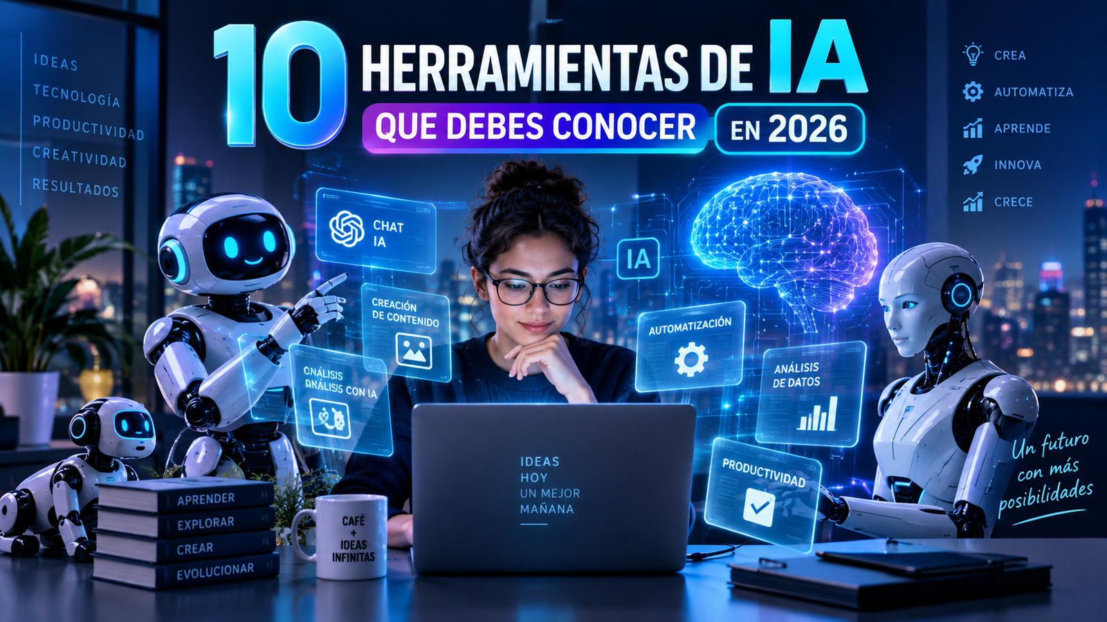 10 herramientas de Inteligencia Artificial que debes conocer en 2026